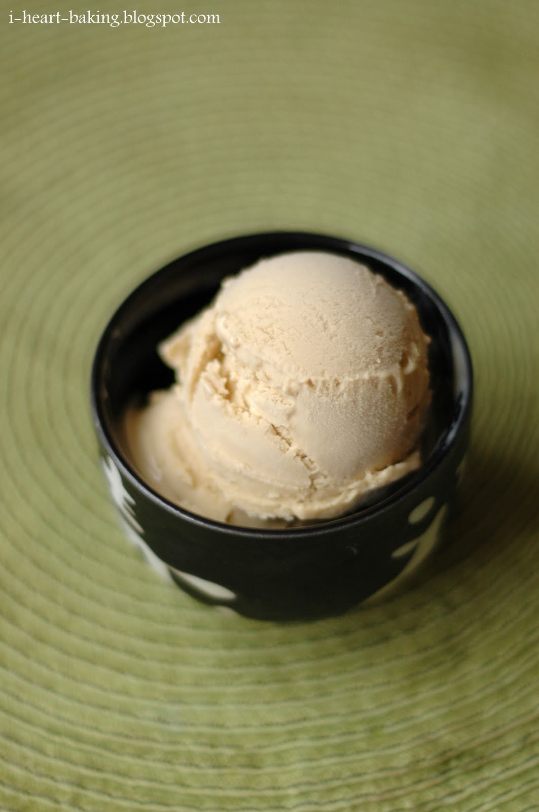 i heart baking! jasmine tea ice cream