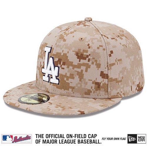 dodgers military hat