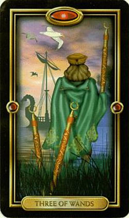 Tarot Notes Cards and Quotes 3 of Wands