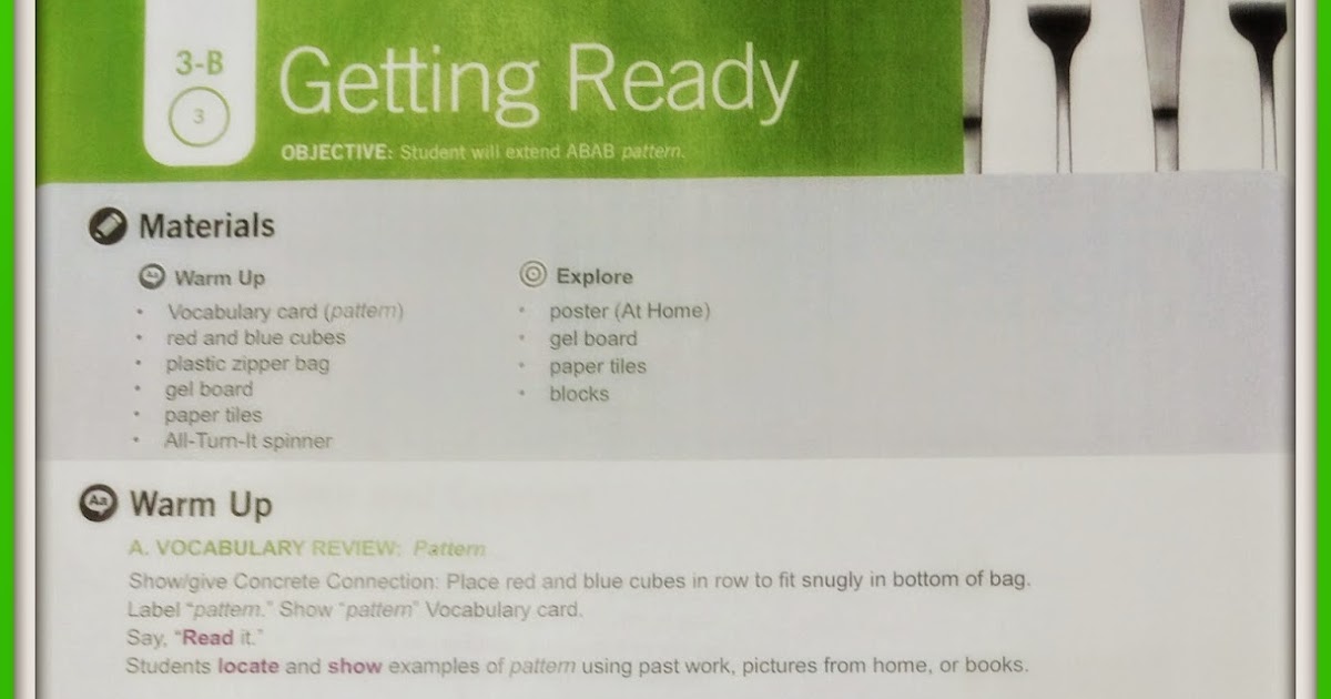 Part 4 Equals Math- The lesson - All Things Special Ed.