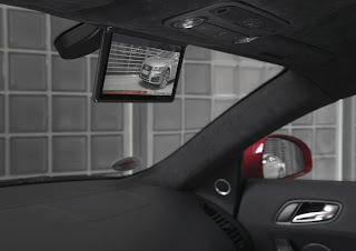 The digital rear-view mirror by Audi