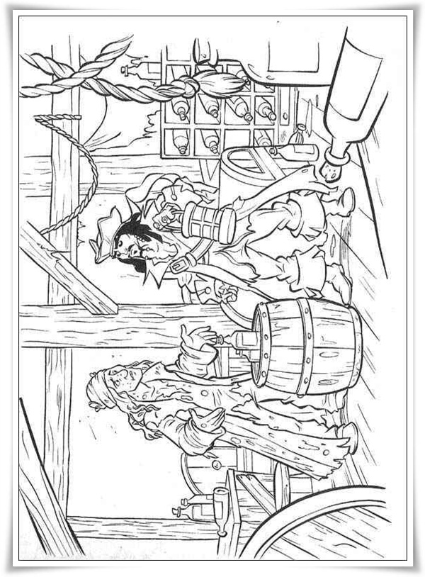 Ausmalbilder zum Ausdrucken: Ausmalbilder Piraten