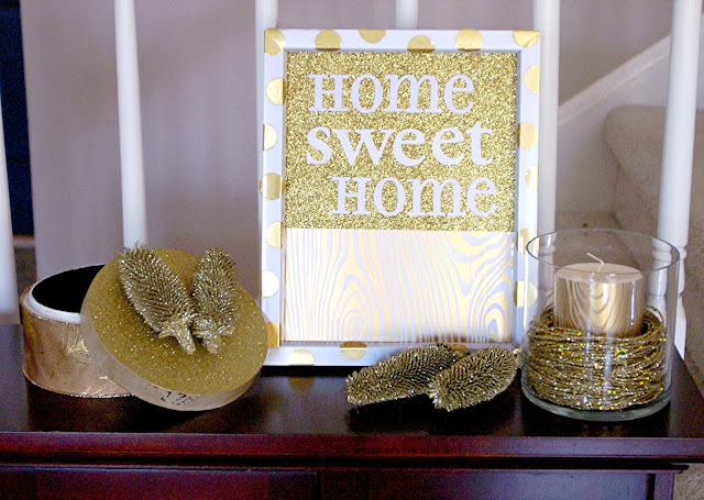 metallic trend home decor