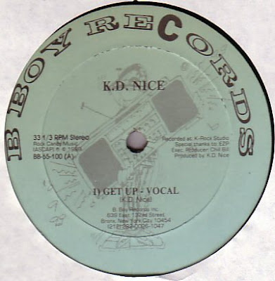 K.D Nice – Get Up – 12" – 1988