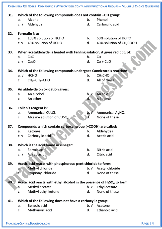 compounds-with-oxygen-containing-functional-groups-mcqs-chemistry-12th