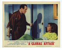 American lobby card for the film A Global Affair