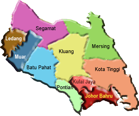 Peta Negeri Johor