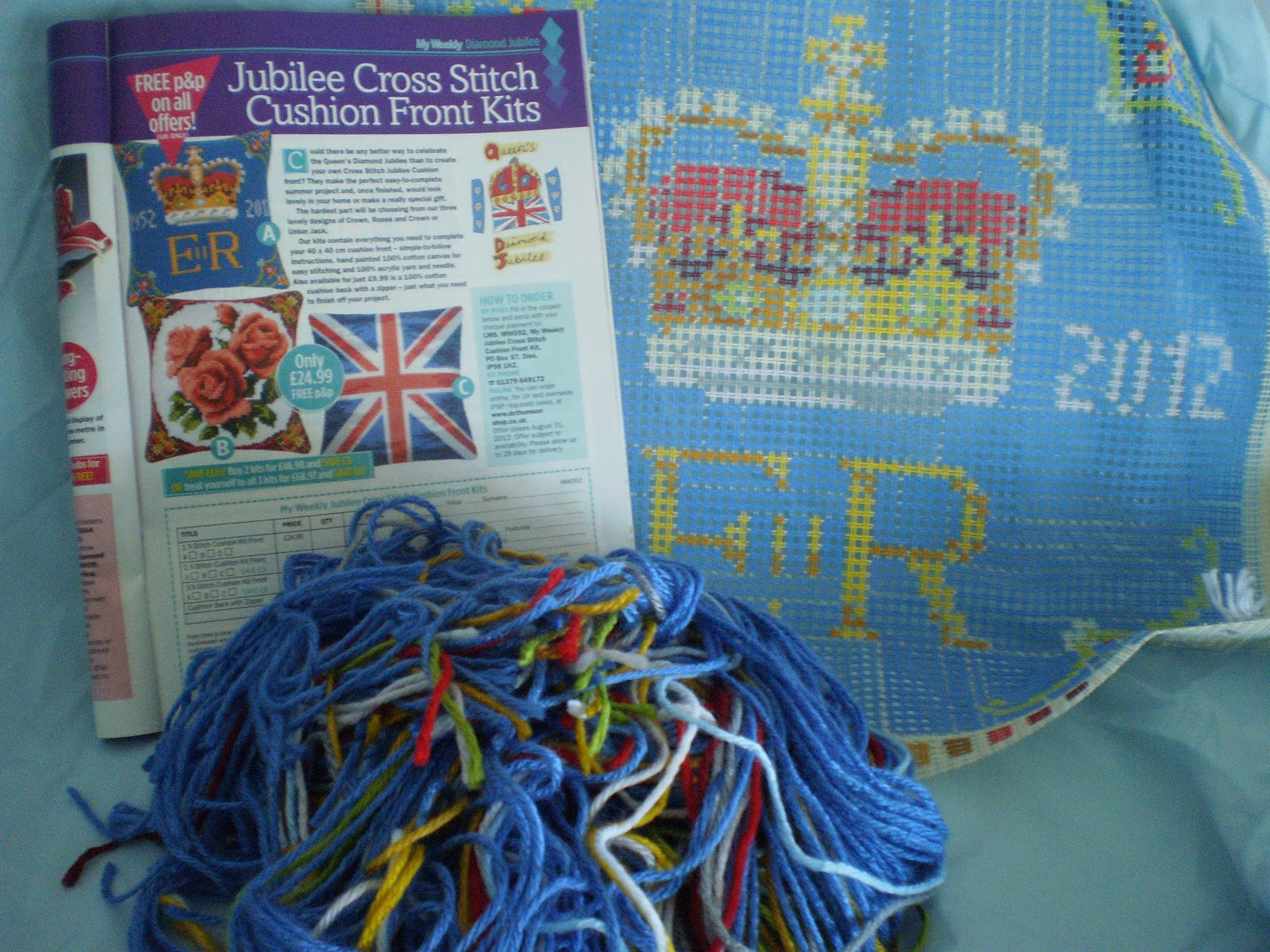 Linens and Royals Diamond Jubilee Cross Stitch Samplers