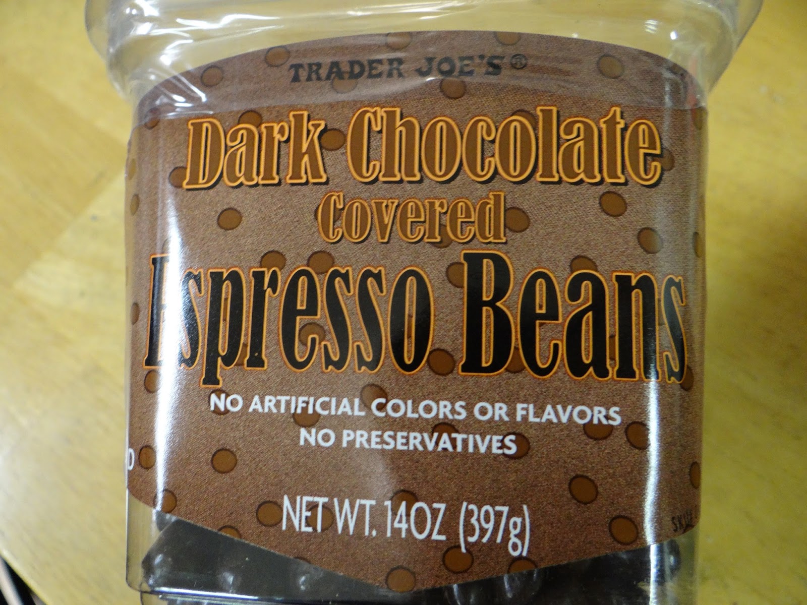 Trader Joe's 365 Day 179 Dark Chocolate Covered Espresso Beans
