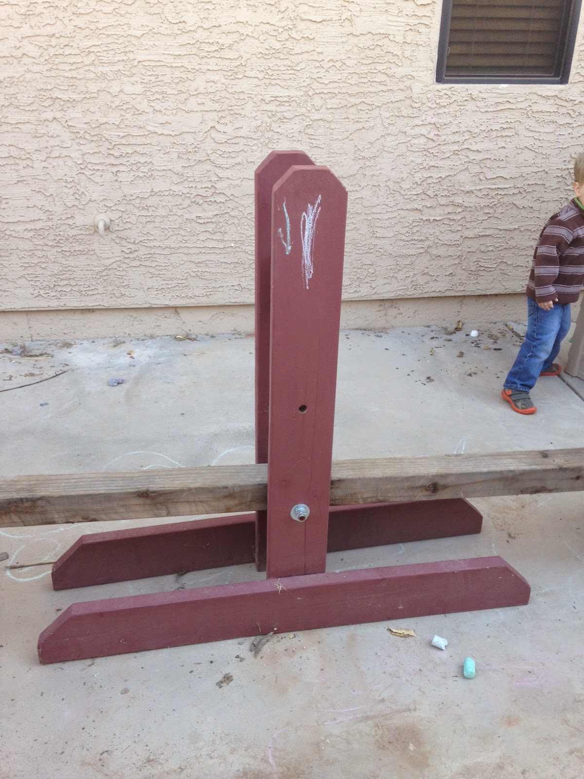 Renaissance Dad Easy Homemade Teeter Totter