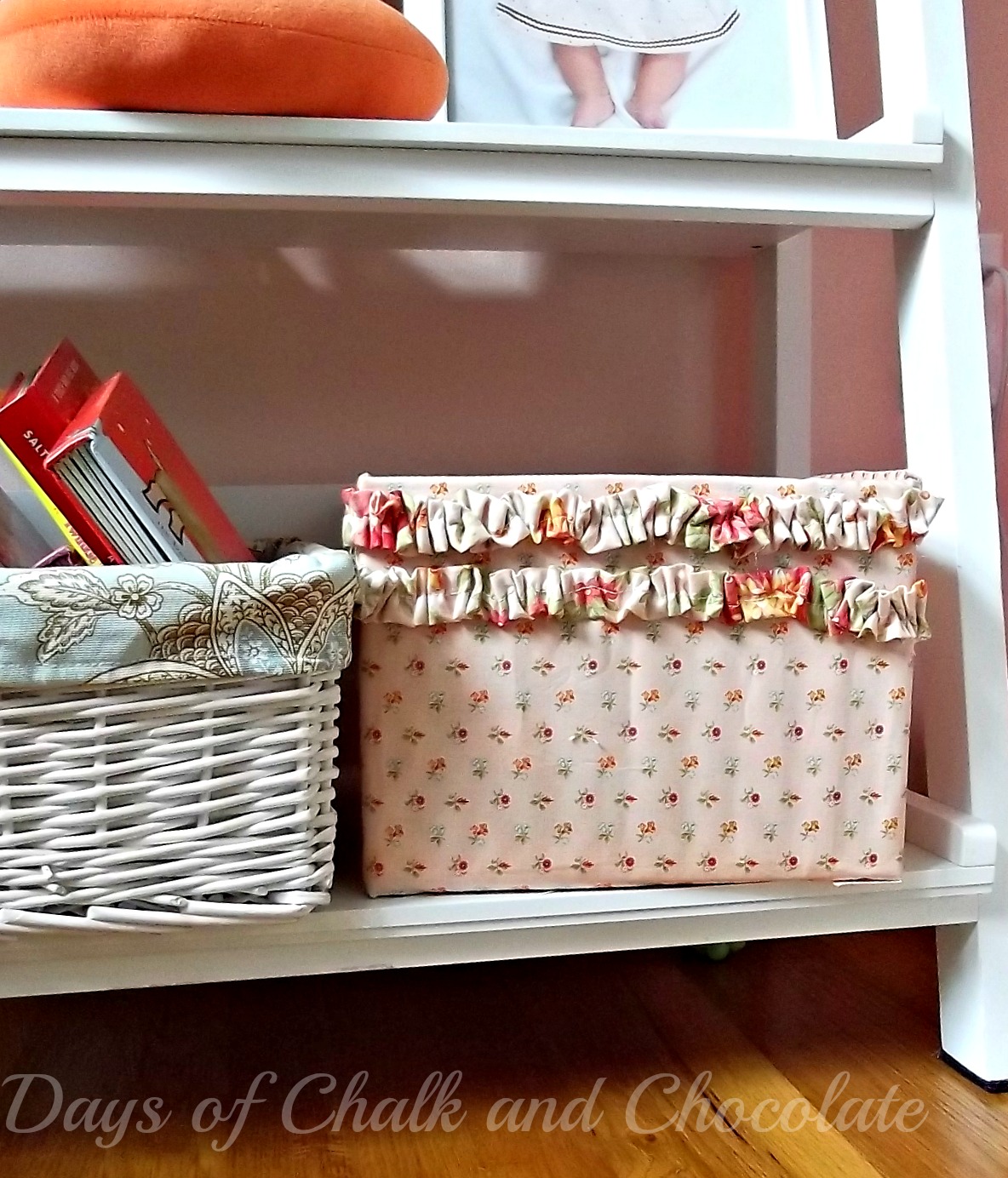 Sewing Project Crib Duvet Cover and Crib Skirt Days of Chalk and