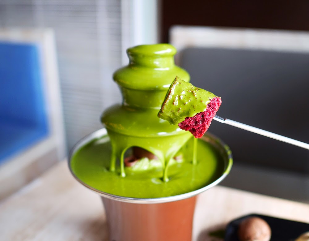 Matcha Fondue At Shirayuki PIK Jakarta HeyTheresia Indonesian Food