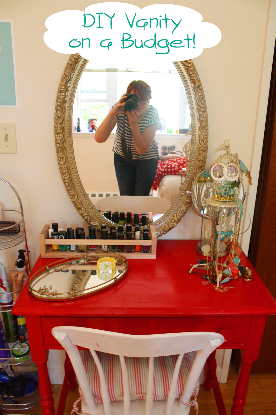 Major Shenanniegans DIY ApartmentSized Vanity on a Budget