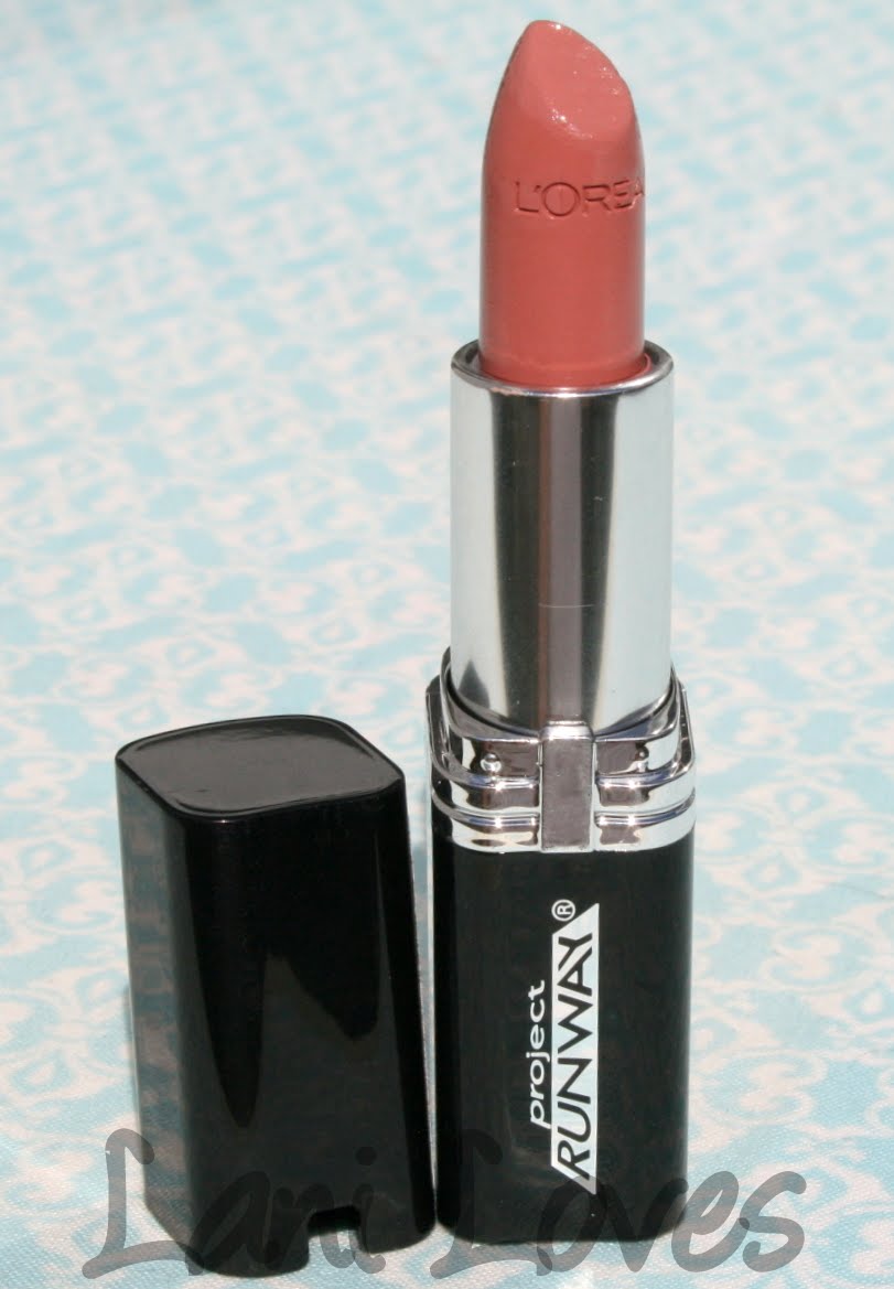 L'Oreal Project Runway Lipstick Sultry Raven's Pout Swatches & Review