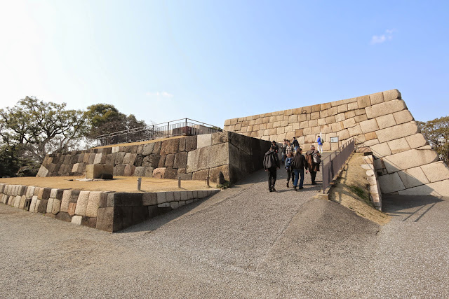 The remaining foundation of Edo Castle at Imperial Palace East Garden in Tokyo, Japan The remaining foundation of Edo Castle at Imperial Palace East Garden in Tokyo, Japan