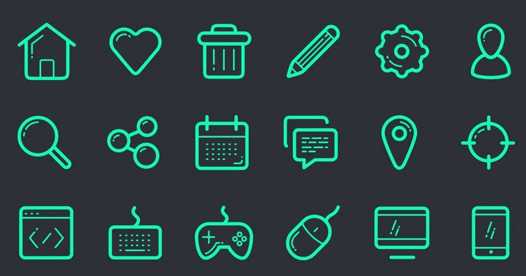 Free Icon Set (PSD, SVG, EPS) Free Icon Set (PSD, SVG, EPS)