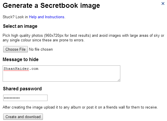 HOW TO : Hide Secret Messages in Facebook Photos