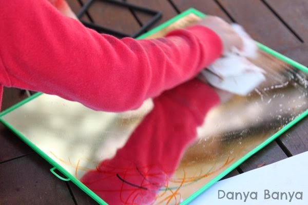 Wipe off and start again Wipe off and start again