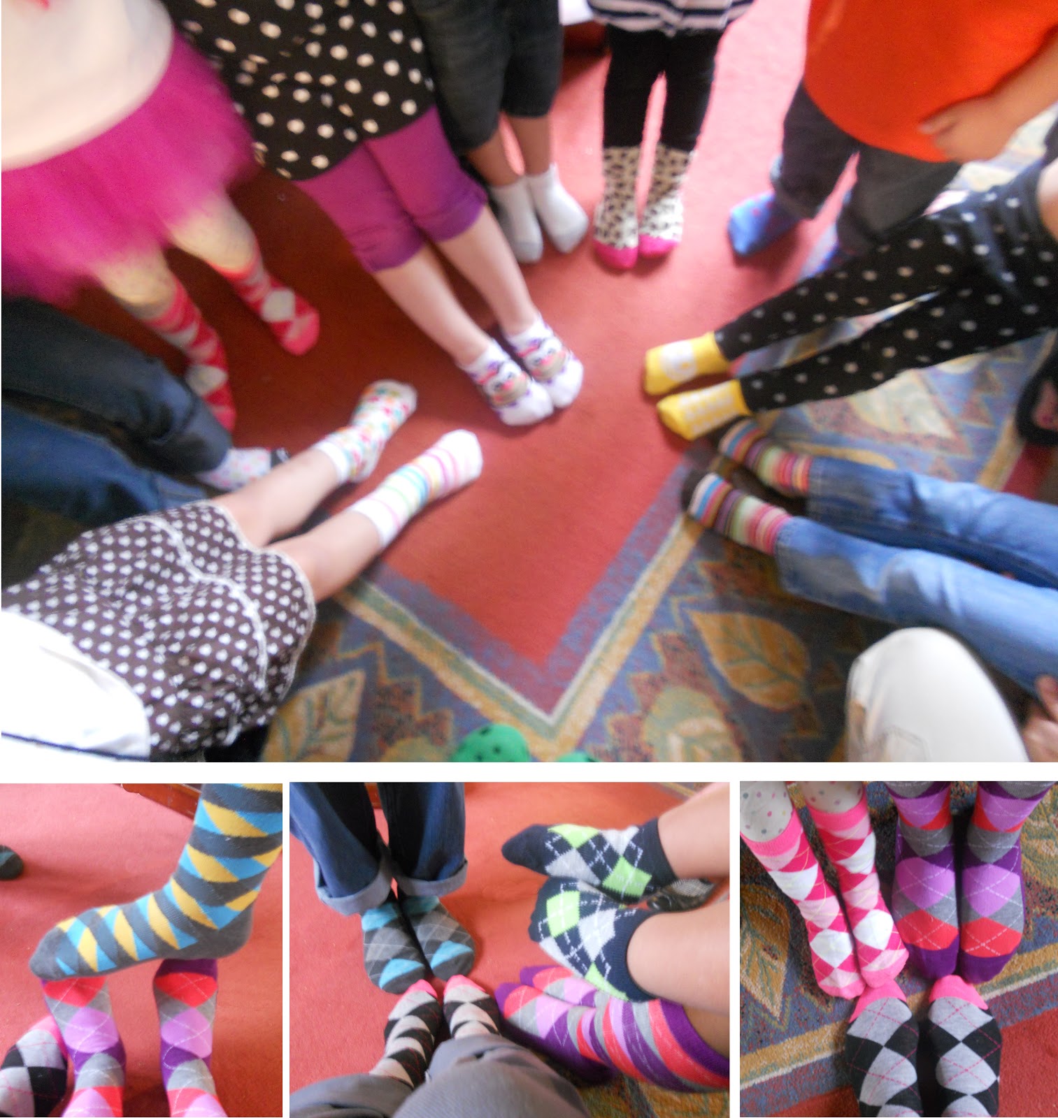 With Envy Studios SILLY SOCK PARTY aka photo bomb!!!