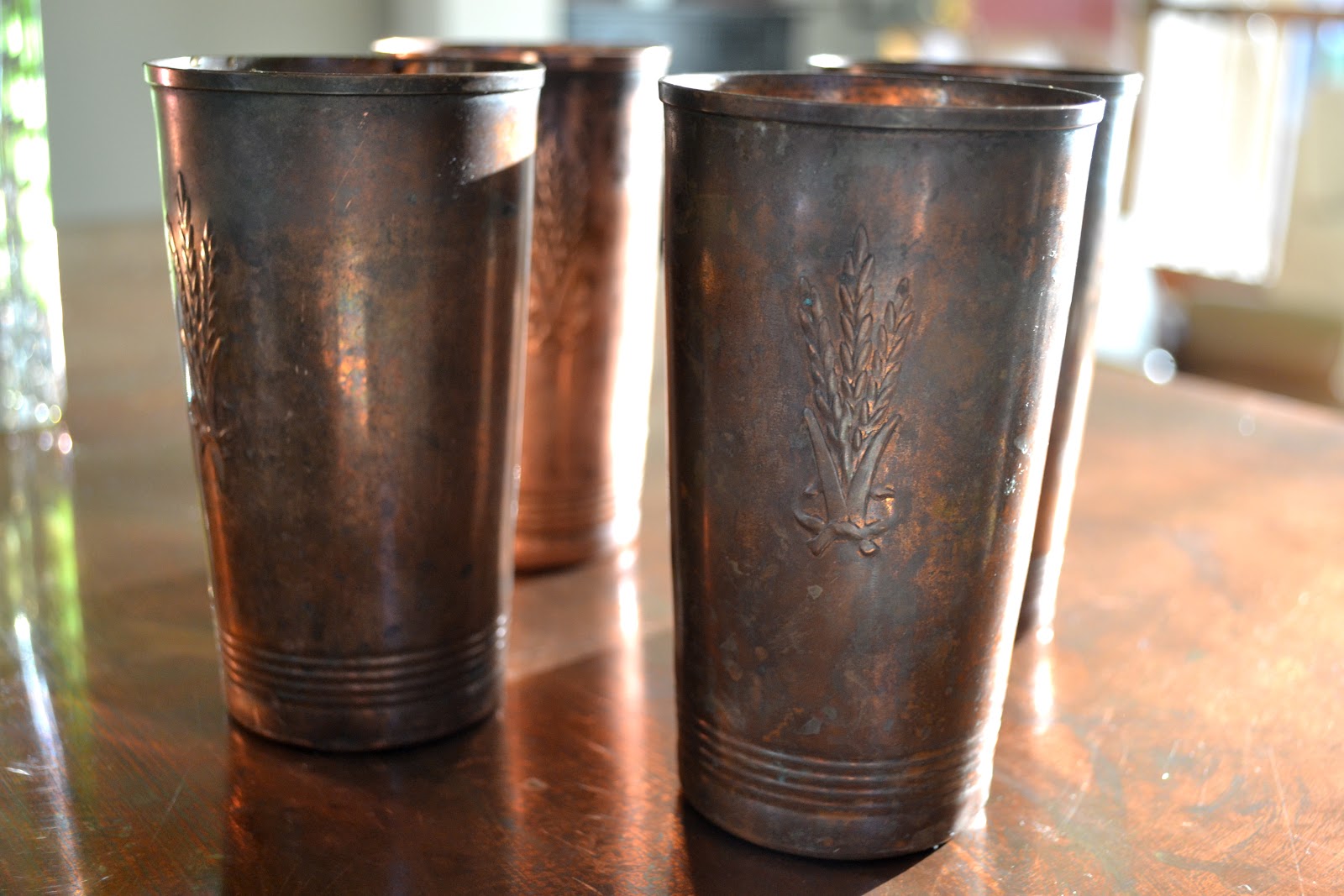 a home in the making {renovate} copper cups
