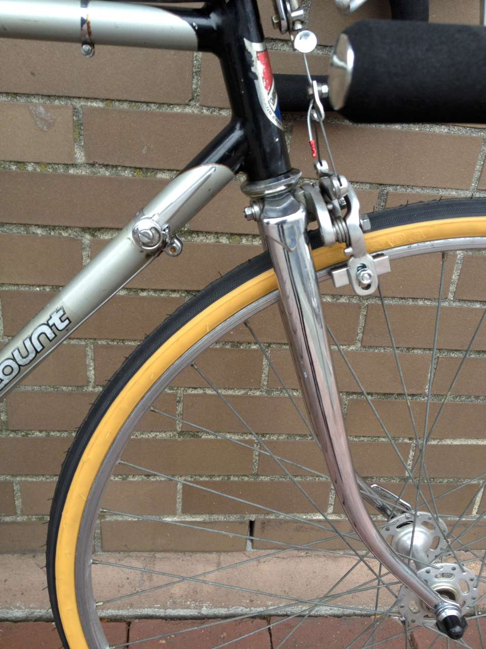 Bike Boom refurbished bikes Midlate 70's Silver Viscount Road bike