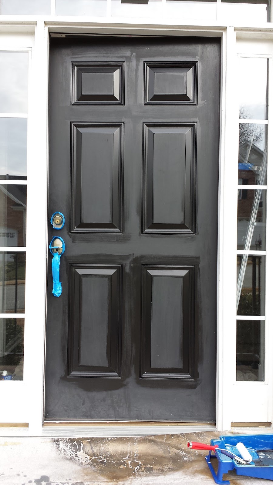 FOCAL POINT STYLING: How To Paint Interior Doors Black & Update ... FOCAL POINT STYLING: How To Paint Interior Doors Black & Update ...