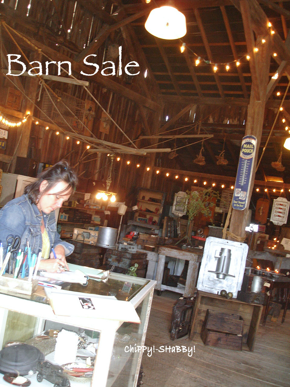 ChiPPy! SHaBBy! BARN SaLe Granville, Ohio...