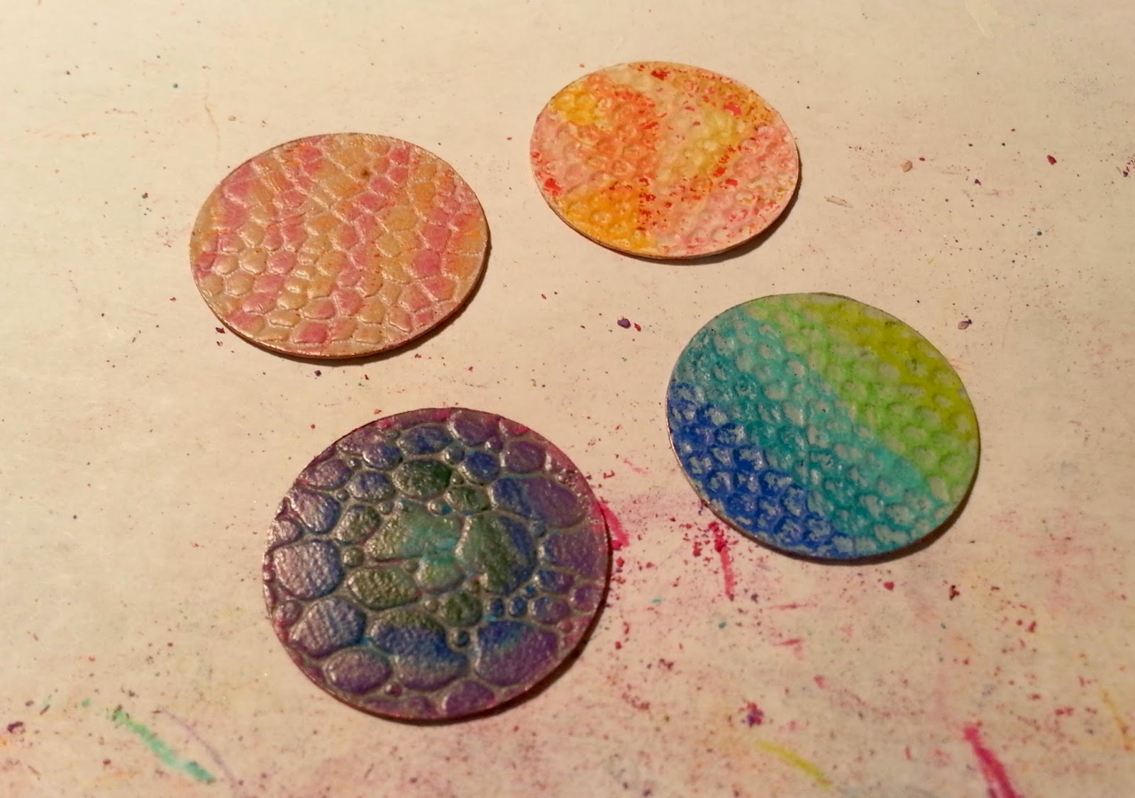 Art Jewelry Elements Metal+Colored Pencils=Fun