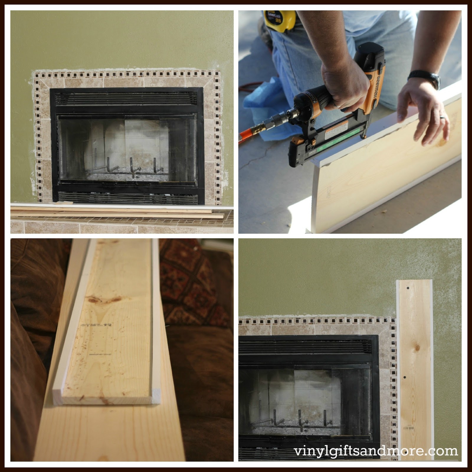 Super Saturday Crafts: Fireplace Remodel