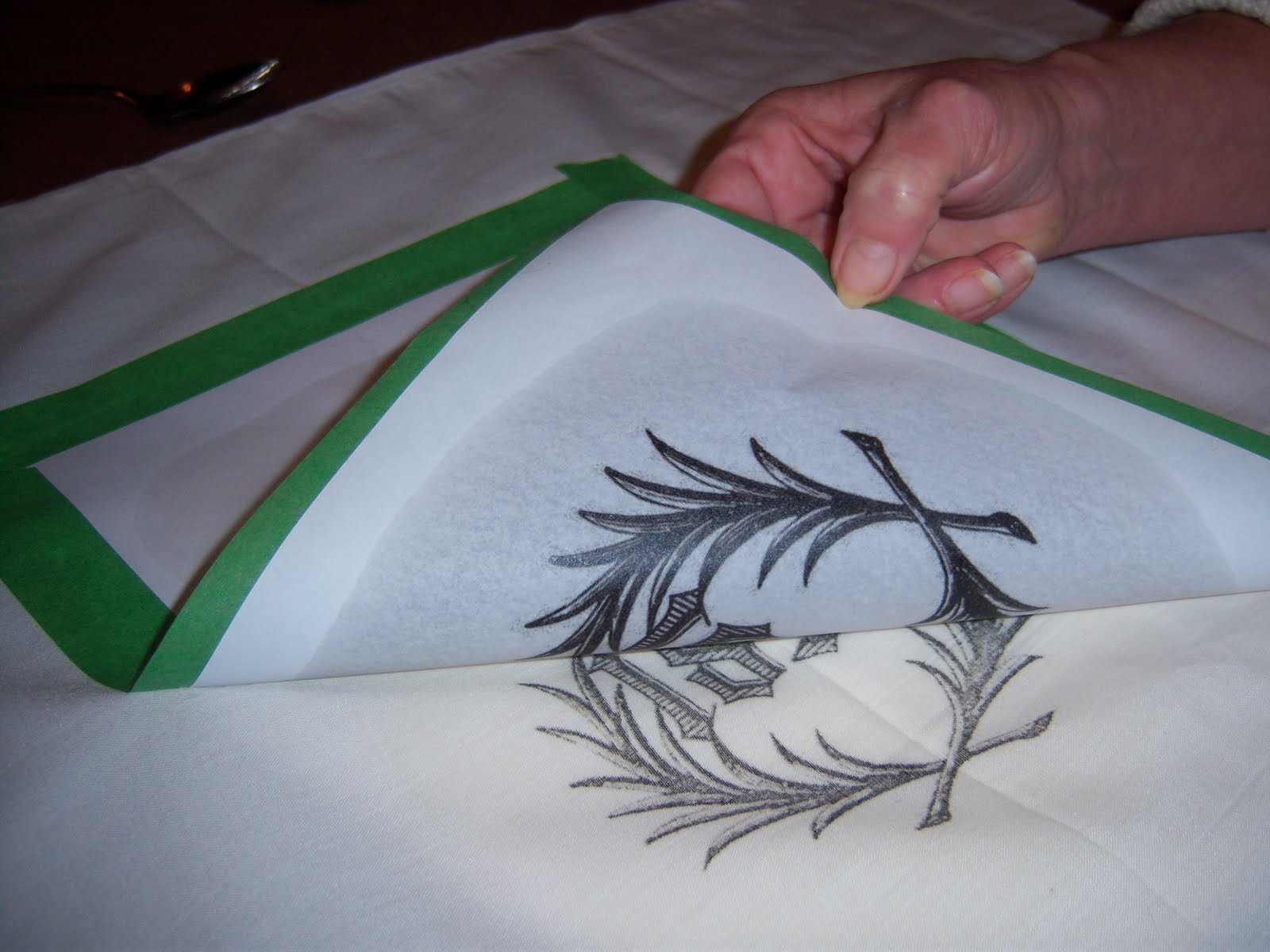 It�s All Connected Citrasolv Fabric Transfers or Who