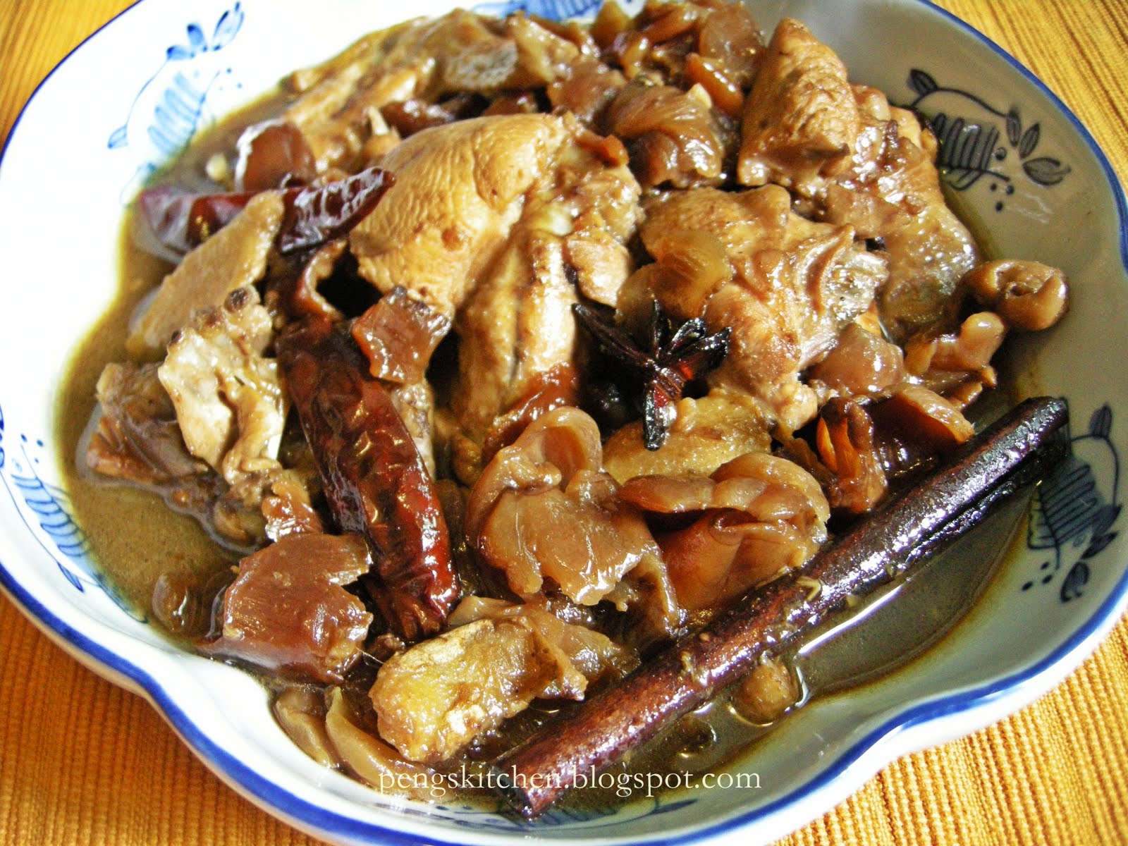 Peng's Kitchen Braised Chicken with Dried Longan & Spices