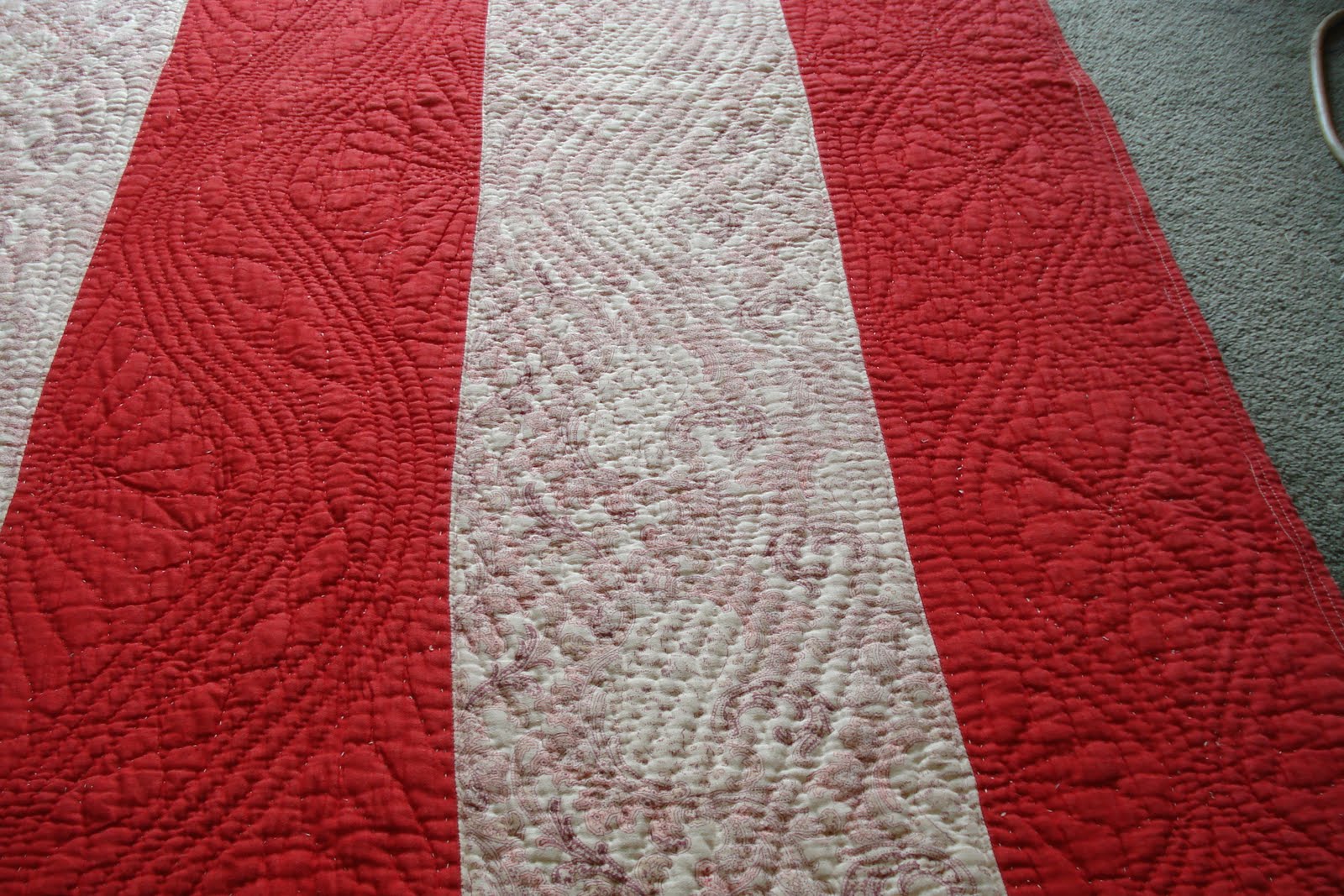 Welsh Quilts Beamish Strippy Quilt