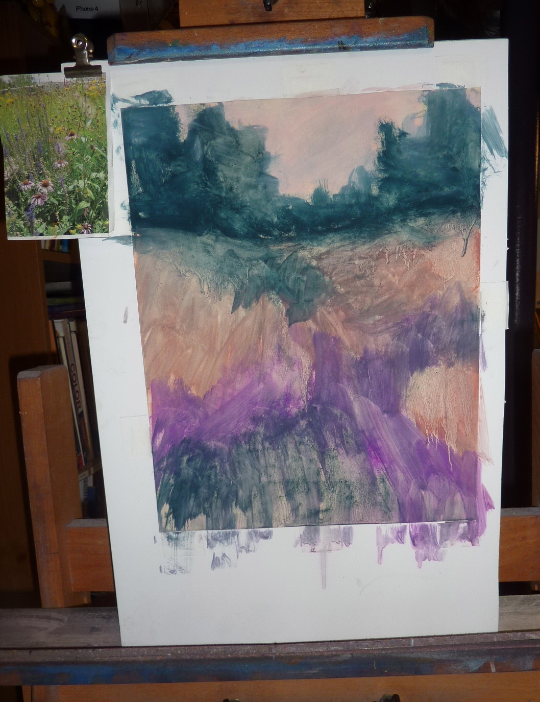 Painting My World Pastel Demo Painting a Tangle of Wildflowers