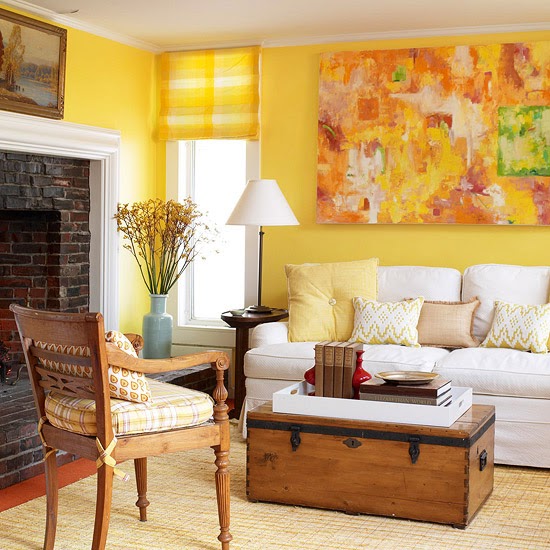 365 Tips to Improve Your Home 79 Sunny Yellow Brightens Any Room