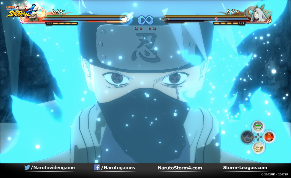 Naruto Ninja Storm 4 - Modo História Dublado - #25 - Kakashi  Sussano-o/Equipe 7 Vs Kaguya Final 