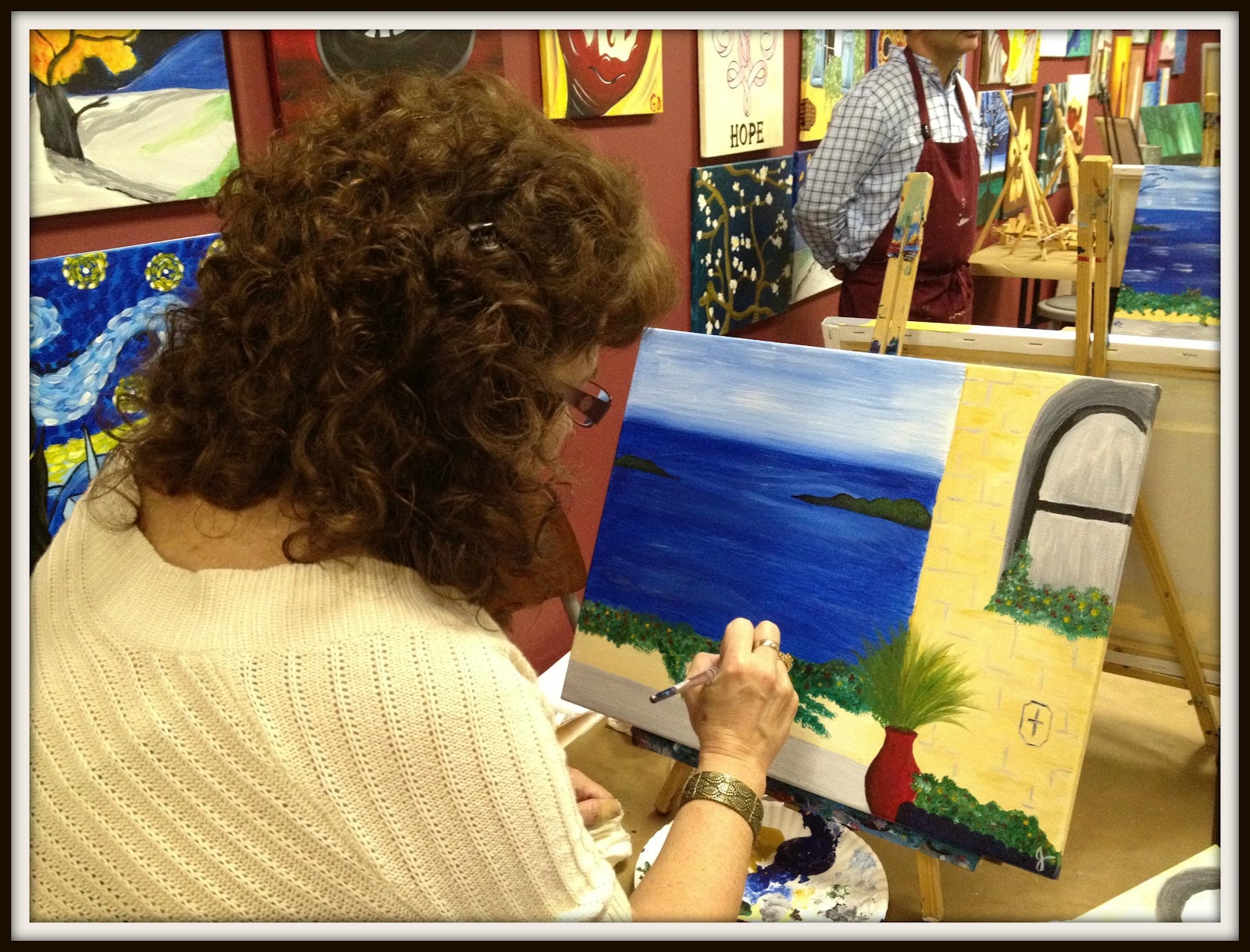 Crafty in Crosby Painting With A Twist