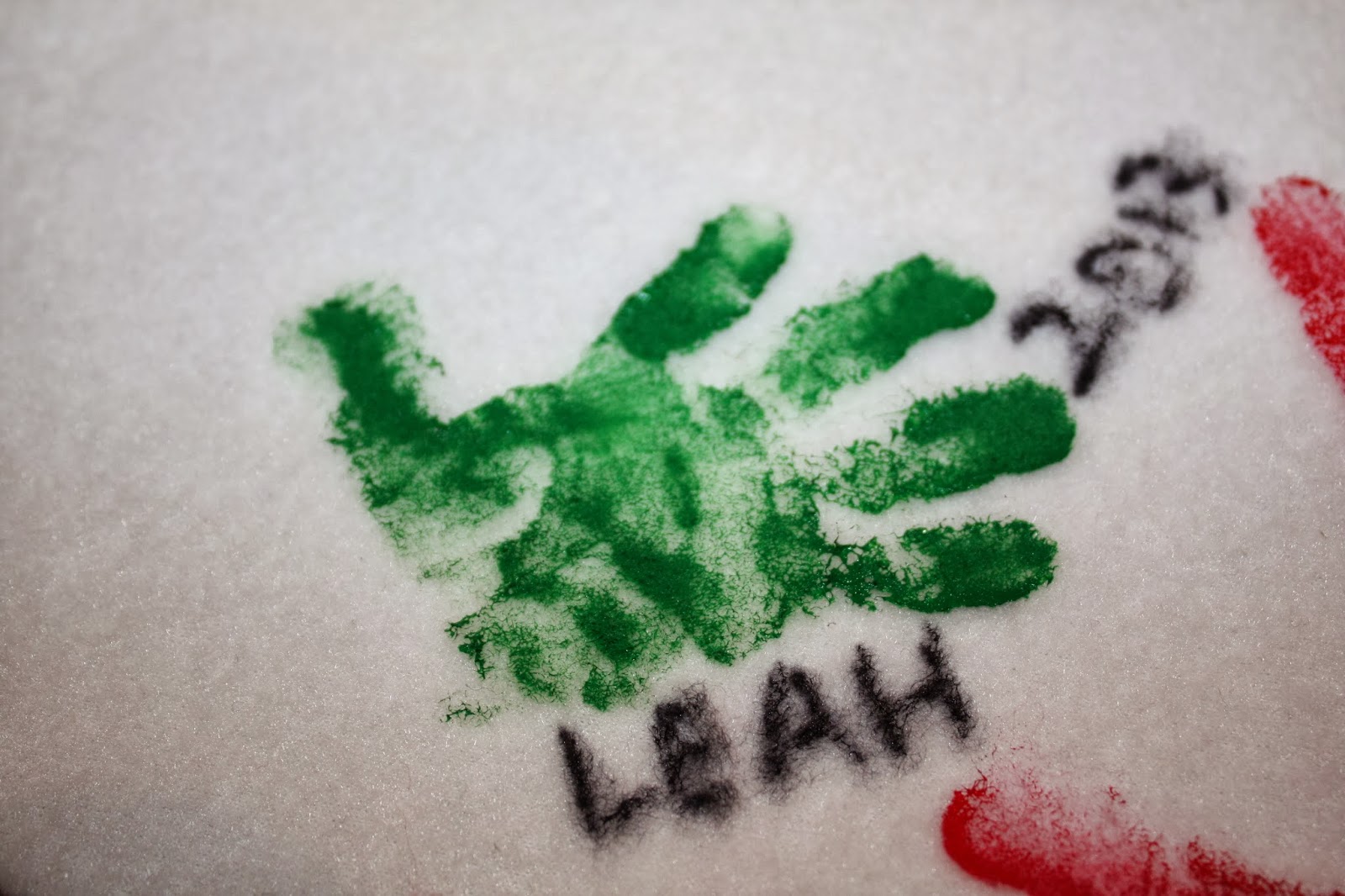 A Slice of Smith Life Sock Baby Jesus...Handy Tree Skirt...Gingerbread