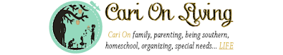 Cari On Living: Family, Organizing, Homeschool