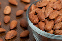 Almonds almonds in bowl
