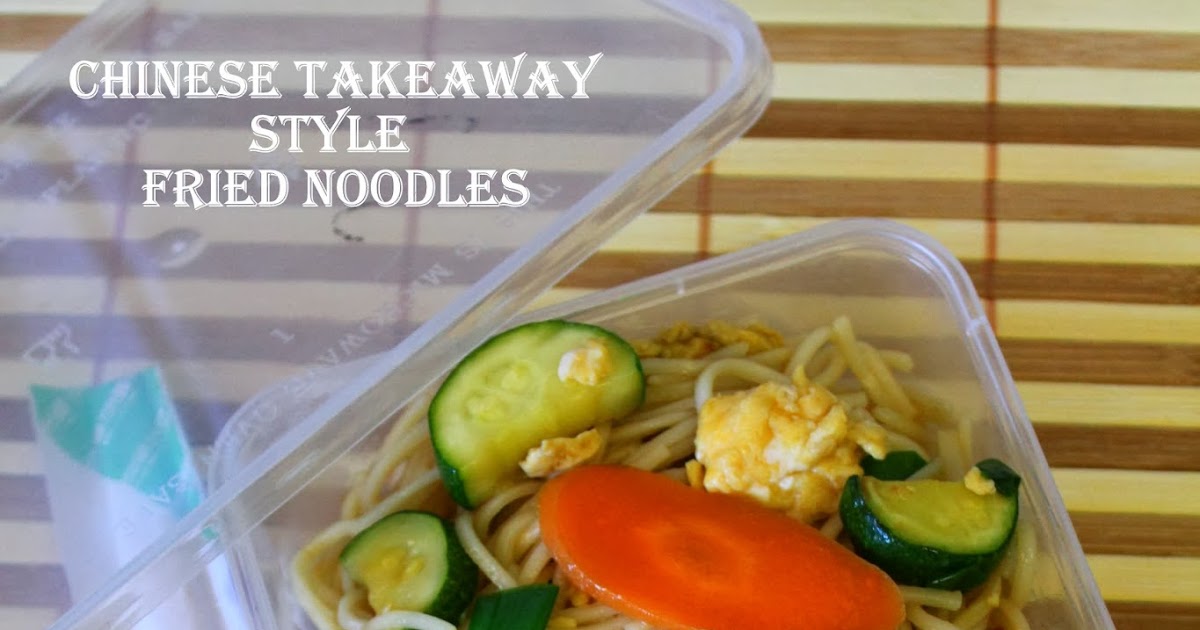 Mye's Kitchen Chinese Takeaway Style Fried Noodles