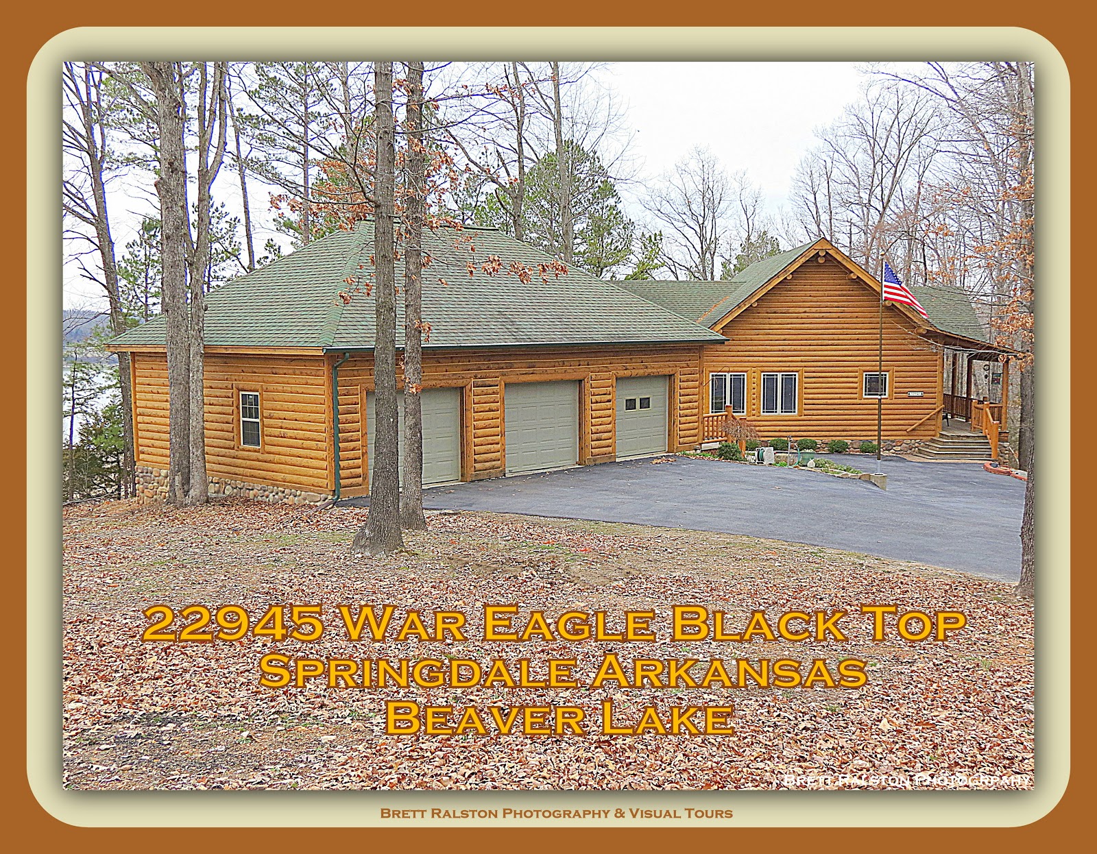 Nwa Premier Homes Lakefront 22945 War Eagle Black Top