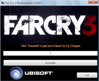 Far Cry 3 keygen free december