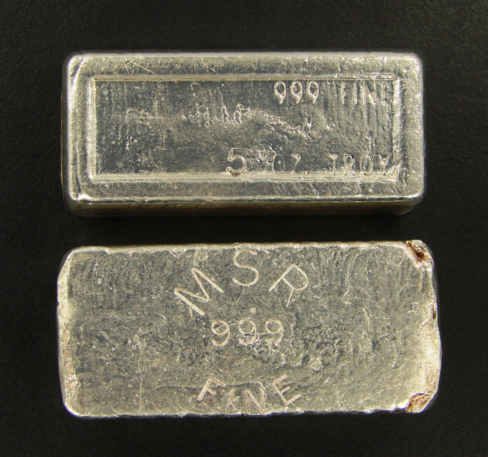 Silver Ingots September 2013