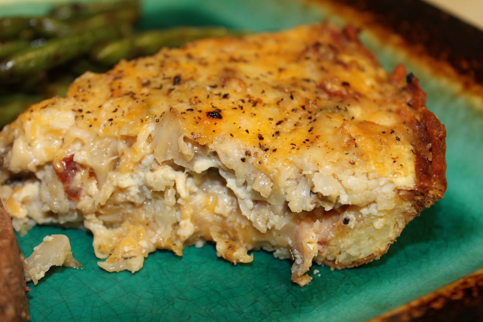 Gluten Free Casually Cauliflower Cheesey Pie