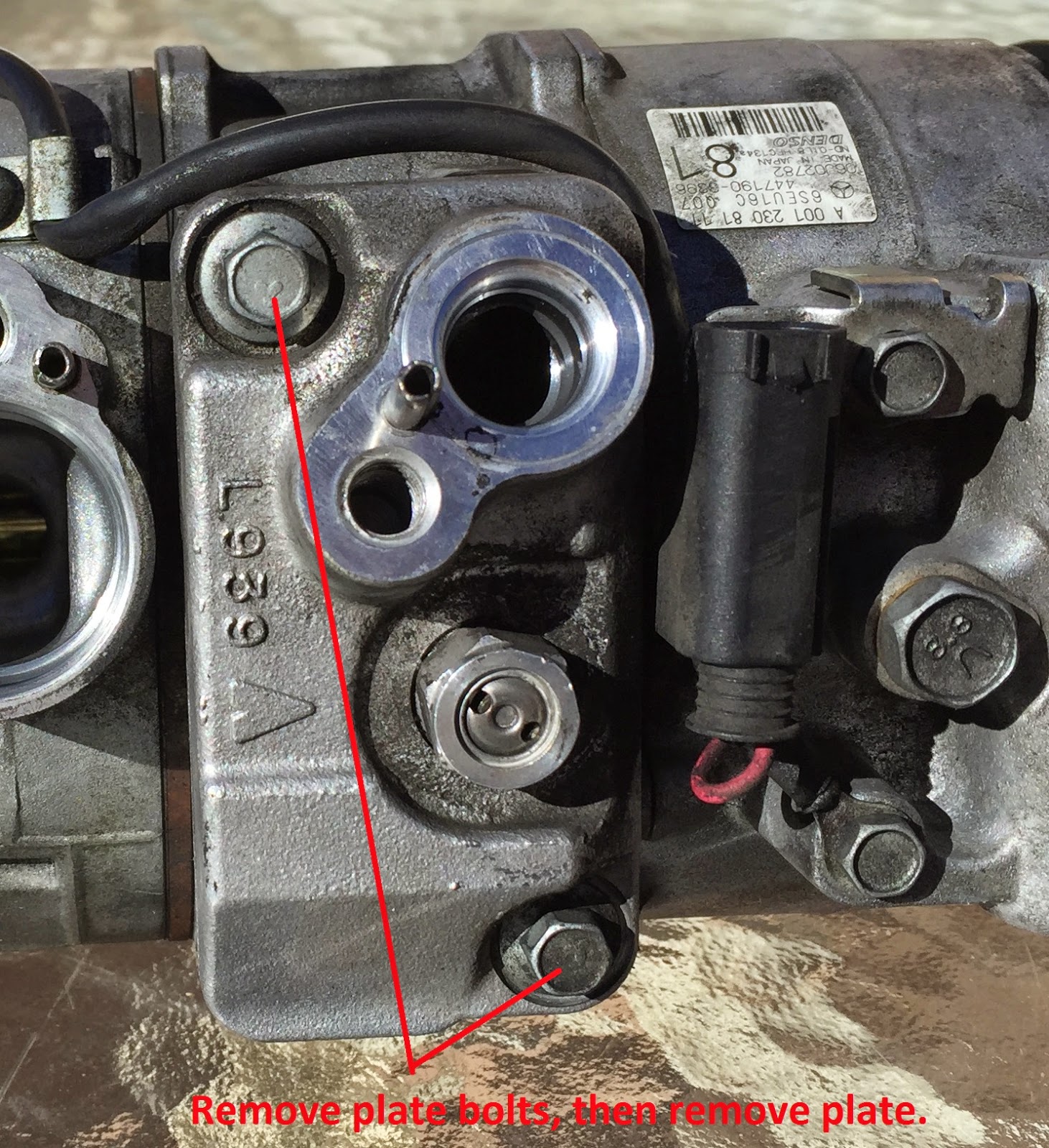 Kurt's Blog Mercedes E350 Air Conditioning compressor replacement