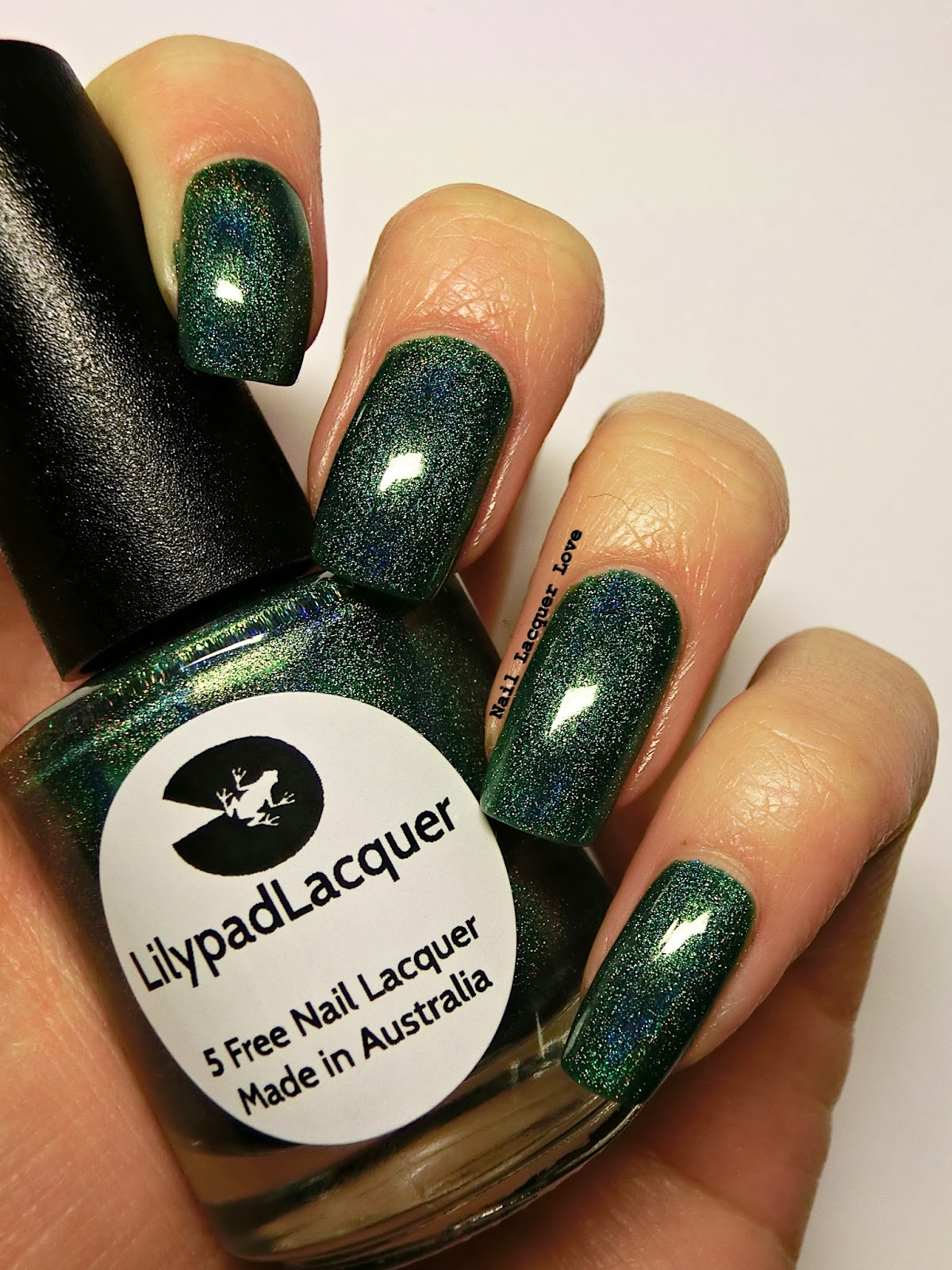 Nail Lacquer Love LilypadLacquer Global Greenie