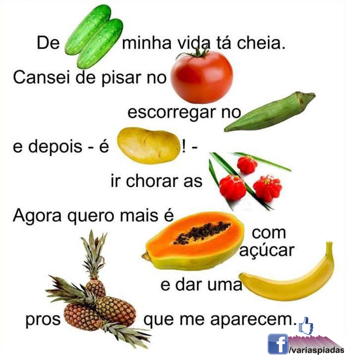 Arriba 96+ Foto Frases Graciosas De Frutas Y Verduras Lleno