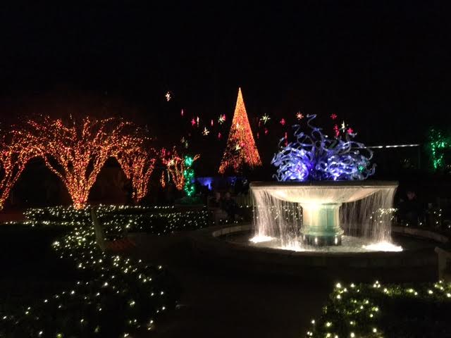 Atlanta Botanical Gardens Christmas Lights Exhibit - With Love