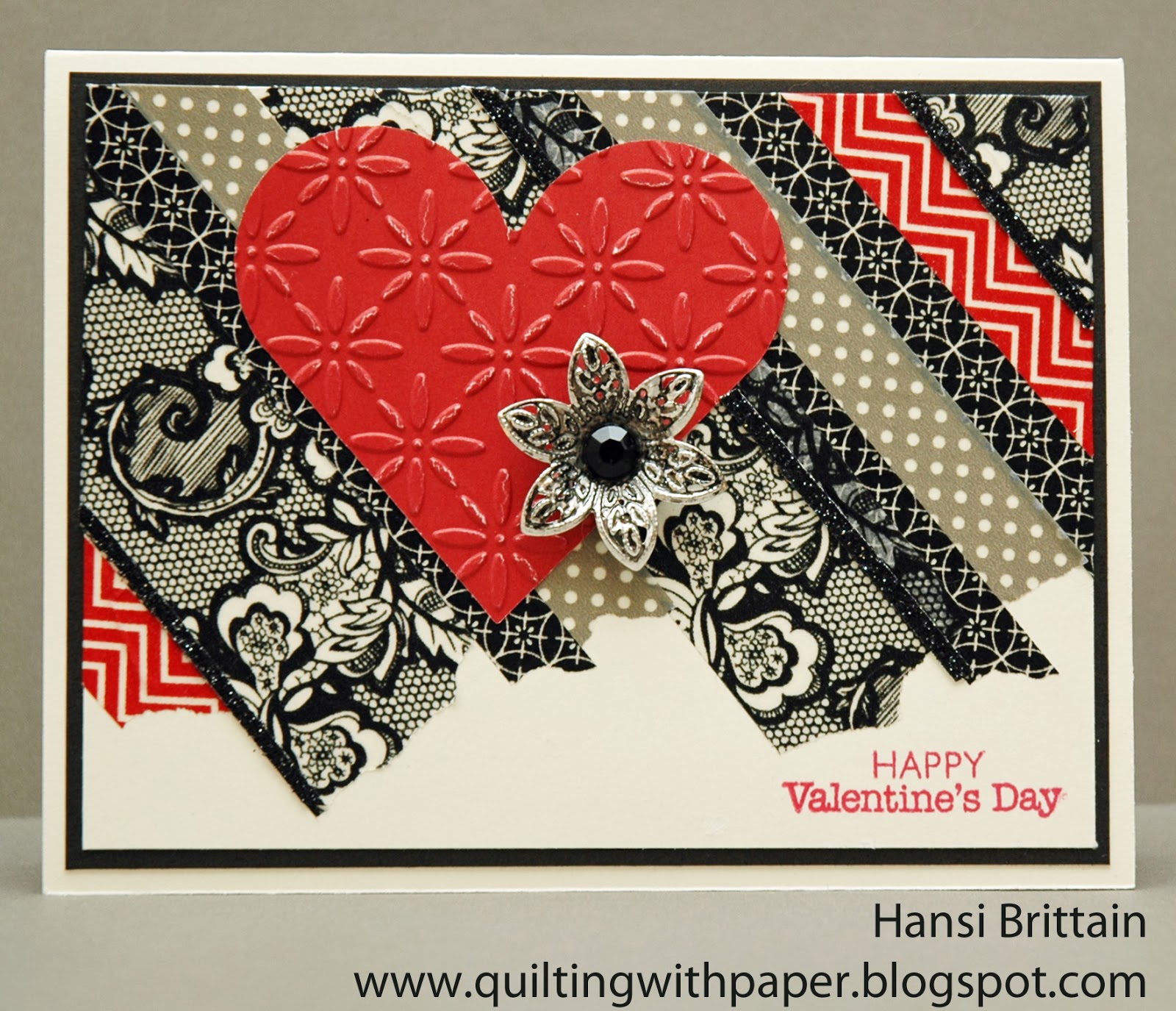 Quilting With Paper Going ouside of My Comfort Zone With Washi Tape