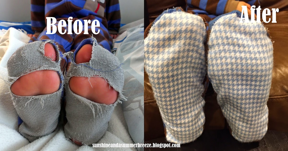 Sunshine and a Summer Breeze How to fix footie jammies